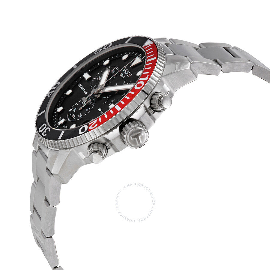 Tissot T-Sport Chronograph Quartz Black Dial Men's Watch T120.417.11.051.01 - Dawson Watches #2