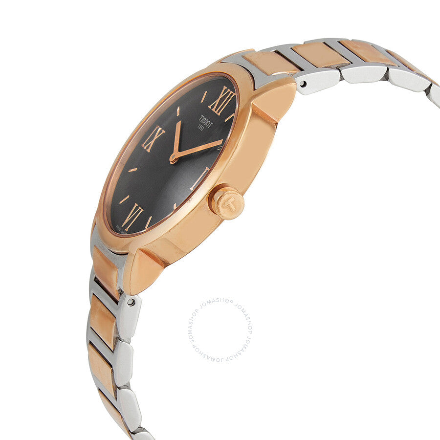 Tissot T-Trend Happy Chic Quartz Black Dial Ladies Watch T034.209.32.068.00 - Dawson Watches #2