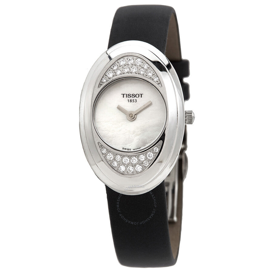 Tissot T-Trend Mother Of Pearl Multi-colored Precious Stones Ladies Watch T03.1.325.80 - Dawson Watches