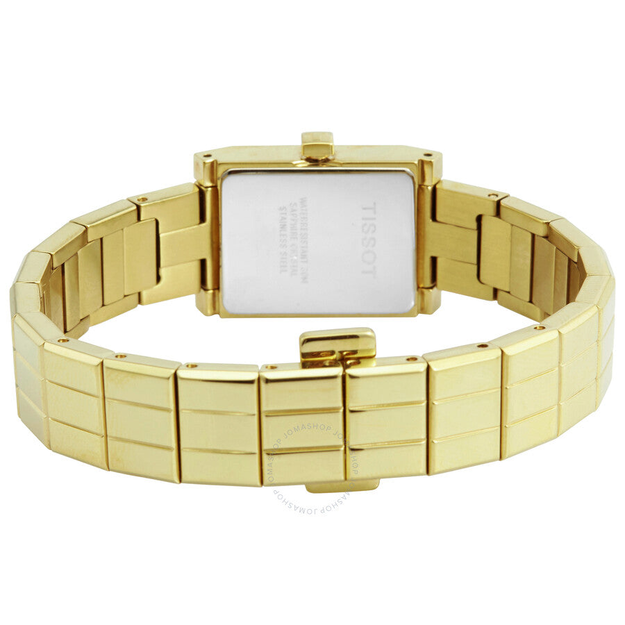 Tissot T-Trend Quartz White Dial Ladies Watch T04.5.165.31 - Dawson Watches #3