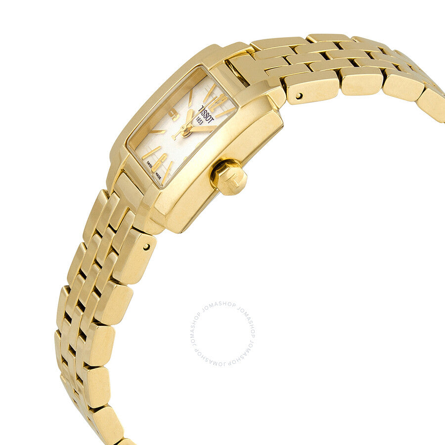 Tissot T-Trend Quartz White Dial Ladies Watch T60.5.282.32 - Dawson Watches #2