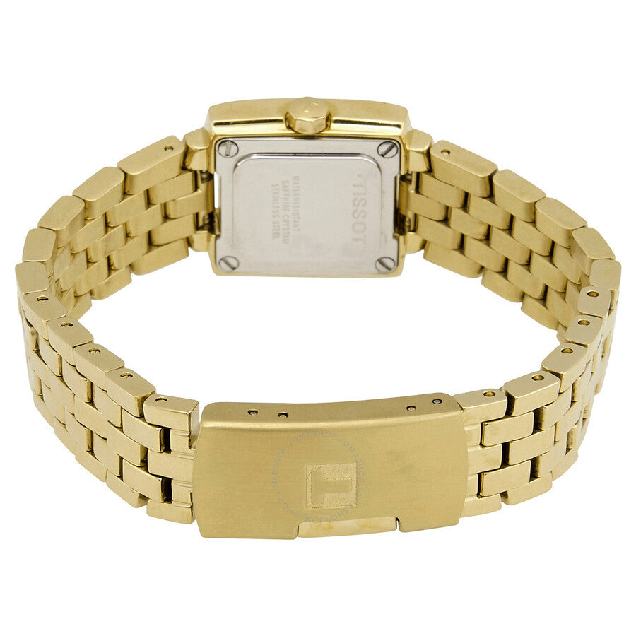 Tissot T-Trend Quartz White Dial Ladies Watch T60.5.282.32 - Dawson Watches #3