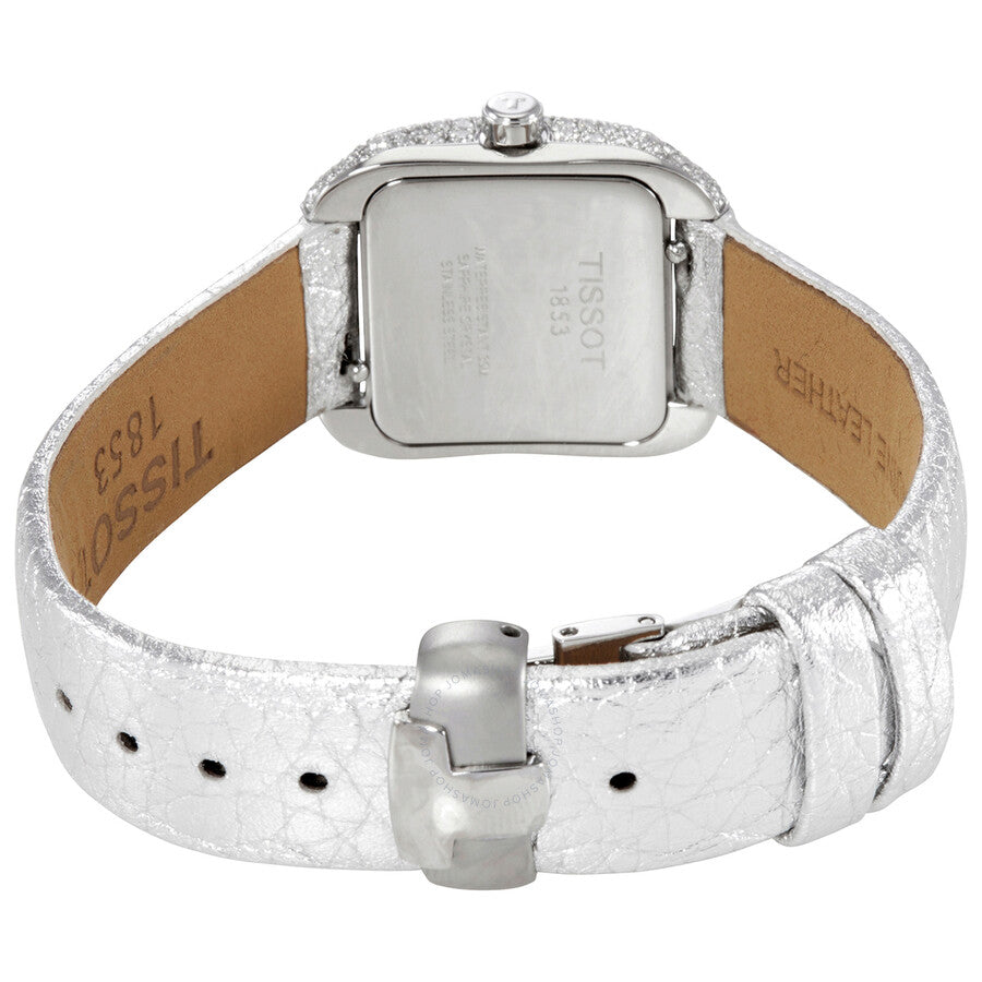 Tissot T-Wave Quartz Diamond White Mother of Pearl Dial Ladies Watch T02.1.475.82 - Dawson Watches #3