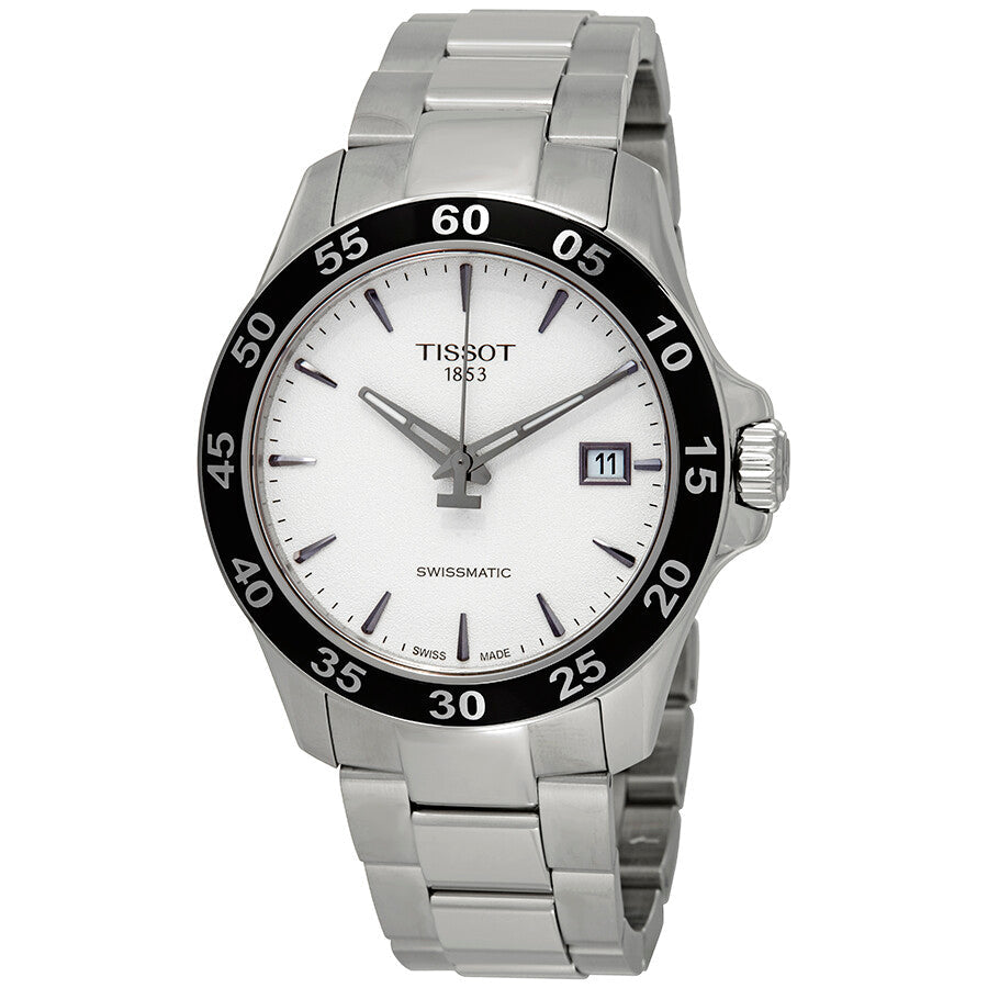Tissot V8 Automatic Silver Dial Men's Watch T1064071103100 - Dawson Watches