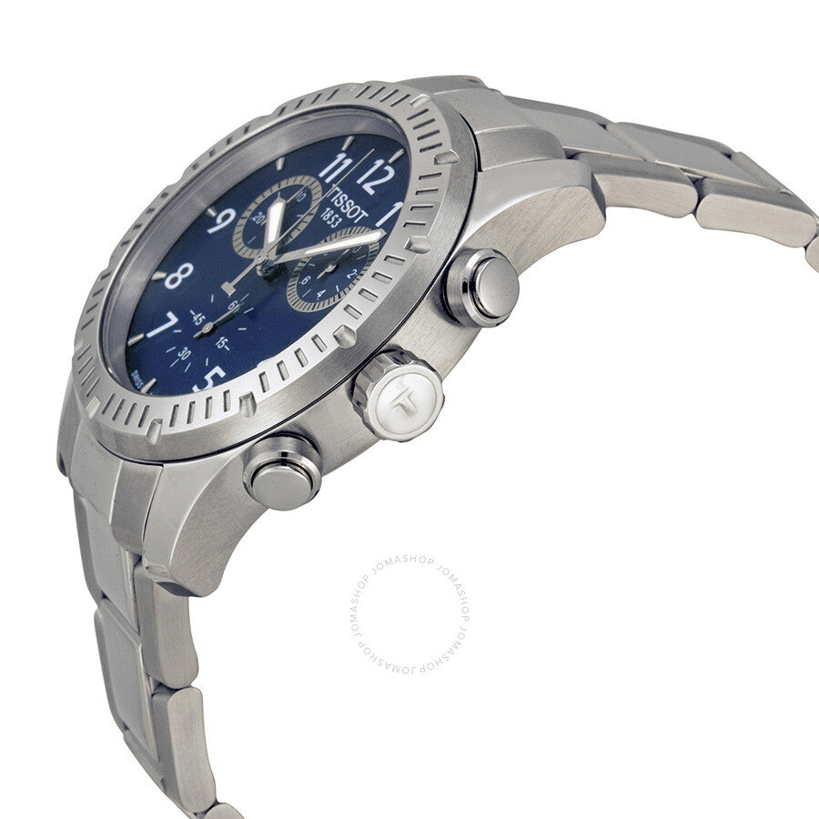 Tissot V8 Blue Dial Stainless Steel Men's Watch T0394171104703 - Dawson Watches #2