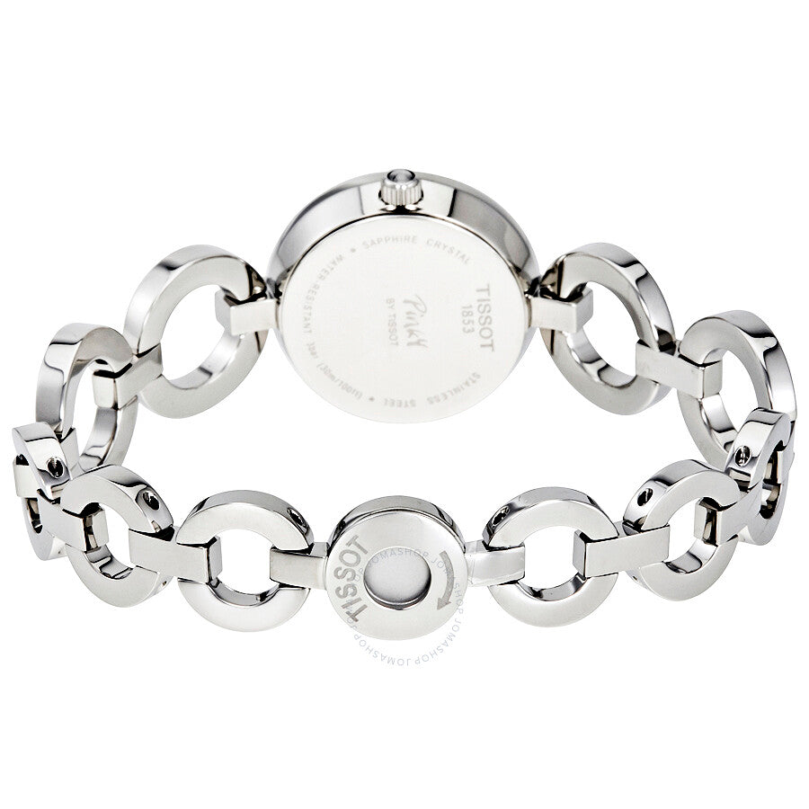 Tissot White Mother of Pearl Diamond Dial Ladies Watch T084.210.11.116.01 - Dawson Watches #3