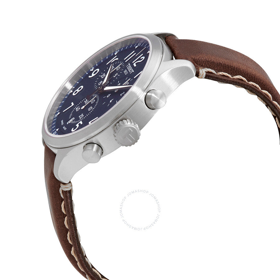 Tissot XL Vintage Chronograph Quartz Blue Dial Men's Watch T116.617.16.042.00 - Dawson Watches #2