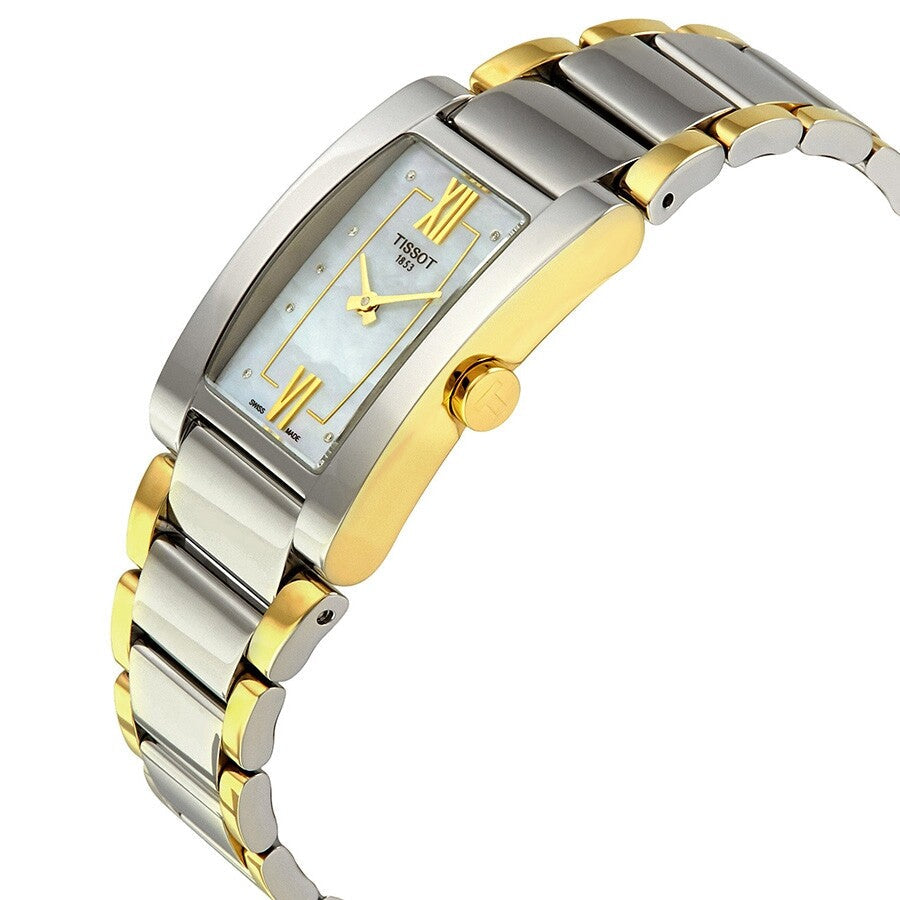 Tissot Generosi-T White Mother of Pearl Dial Ladies Watch T105.309.22.116.00 - Dawson Watches #3