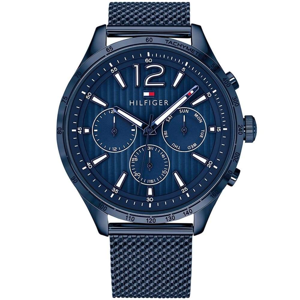 Tommy Hilfiger Blue Chronograph Men's Watch 1791471 - The Watches Men & CO