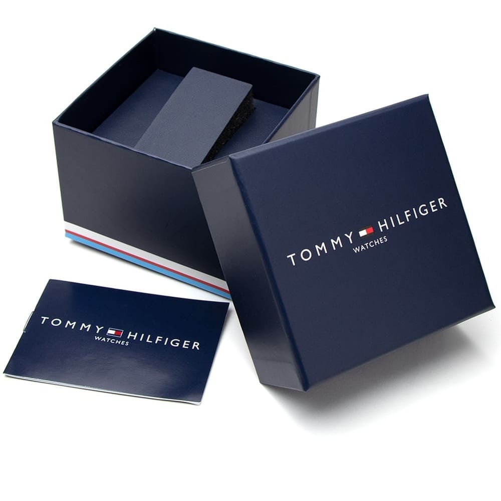 Tommy Hilfiger Gavin Multifunction Grey Dial Silver Mesh Men's Watch - 1791466