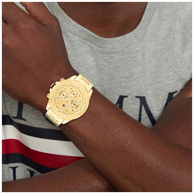 Tommy Hilfiger Lars Chronograph Gold Men's Watch - 1792060