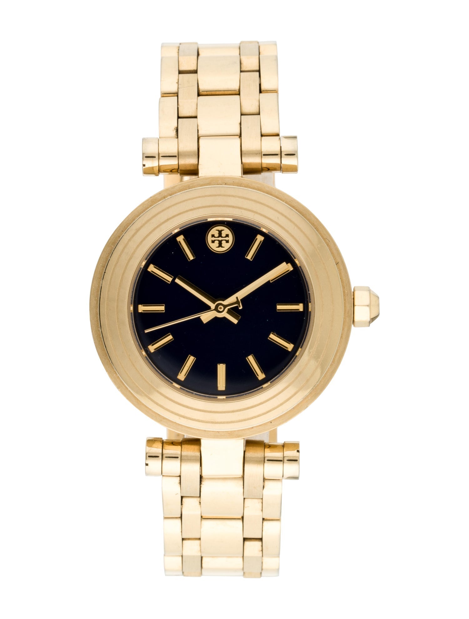 Tory Burch Classic T Watch Gold-Tone Metal Women's Watch TBW9010 - Image 1