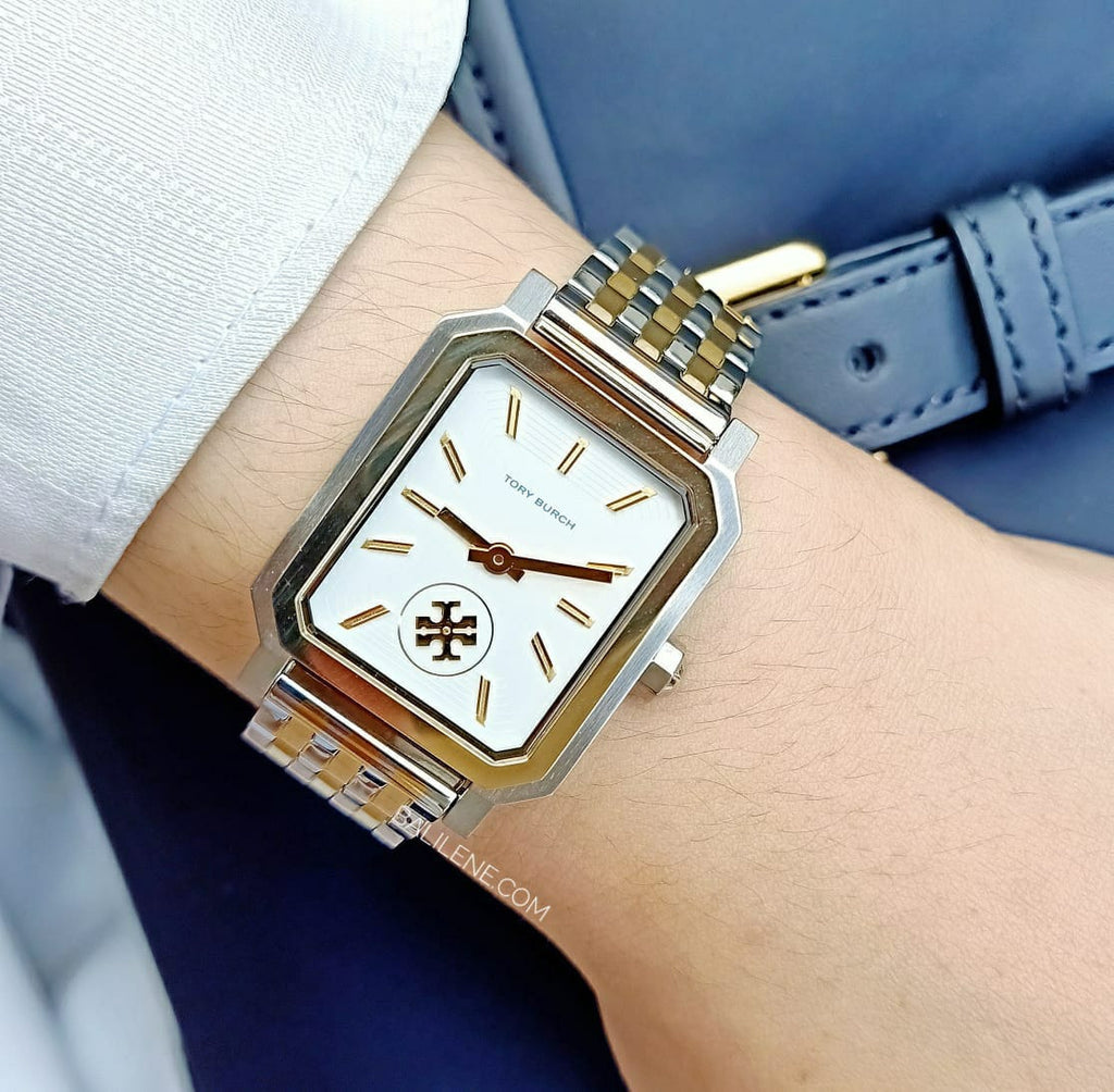 Tory Burch Robinson Two-Tone Gold Women's Watch TBW1501