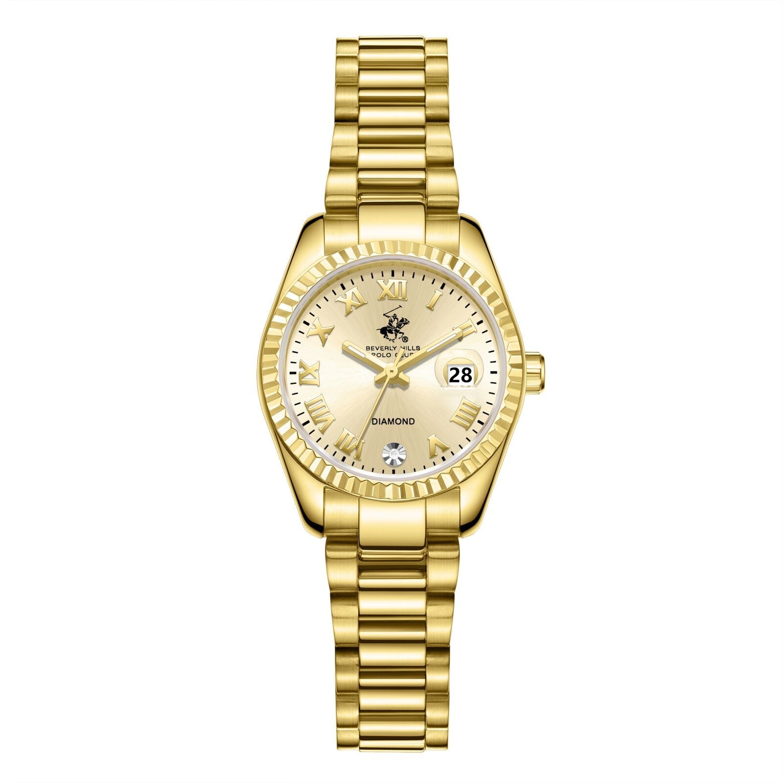 Beverly Hills Polo Club Gold Ladies Watch - BP3819X.110 BP3819X.110 - Image 1