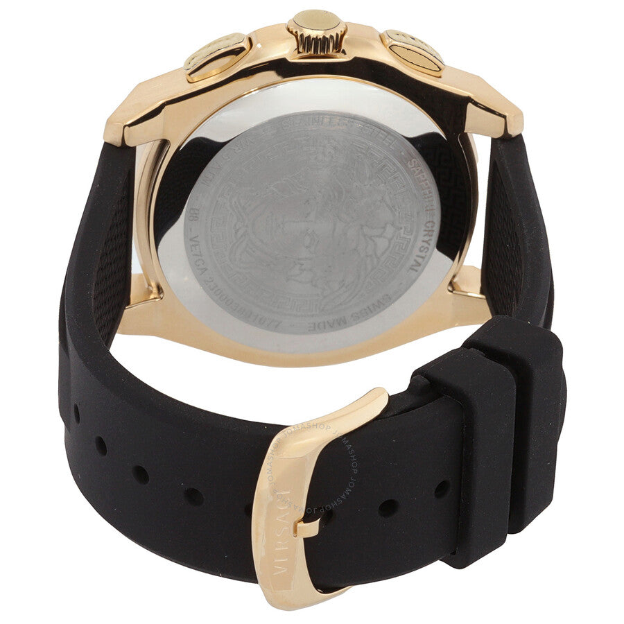 Versace Chronograph Quartz Black Dial Men's Watch VE7CA0423 - Dawson Watches #3