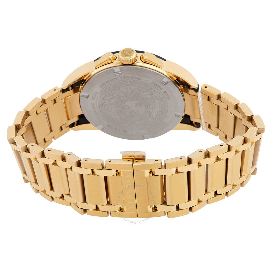 Versace Chronograph Quartz Black Dial Men's Watch VEM800524 - Dawson Watches #3