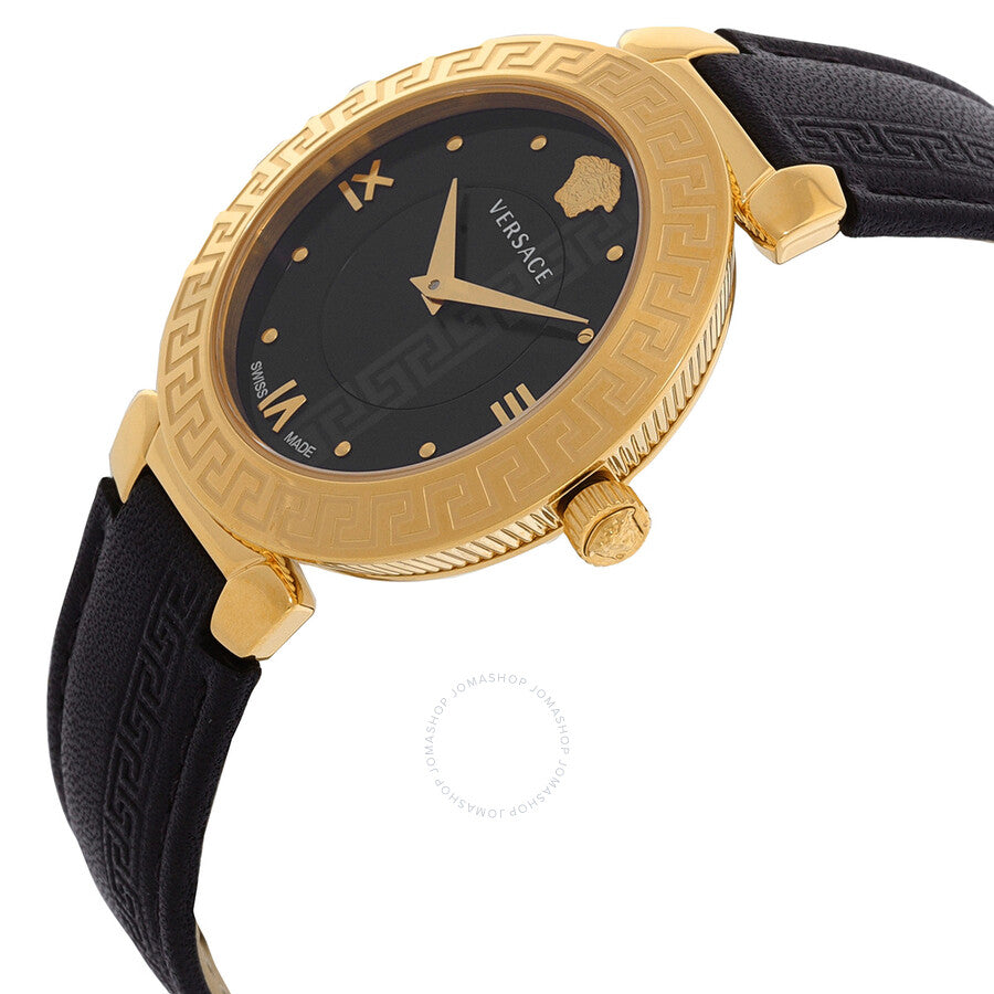 Versace Daphnis Quartz Black Dial Ladies Watch V16050017 - Dawson Watches #2
