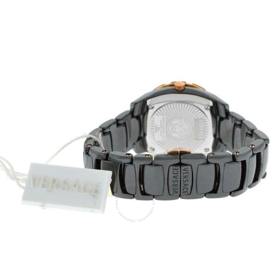 Versace DV One Glamour Quartz Black Dial Ladies Watch 63QCP9D008 SC09 - Dawson Watches #4