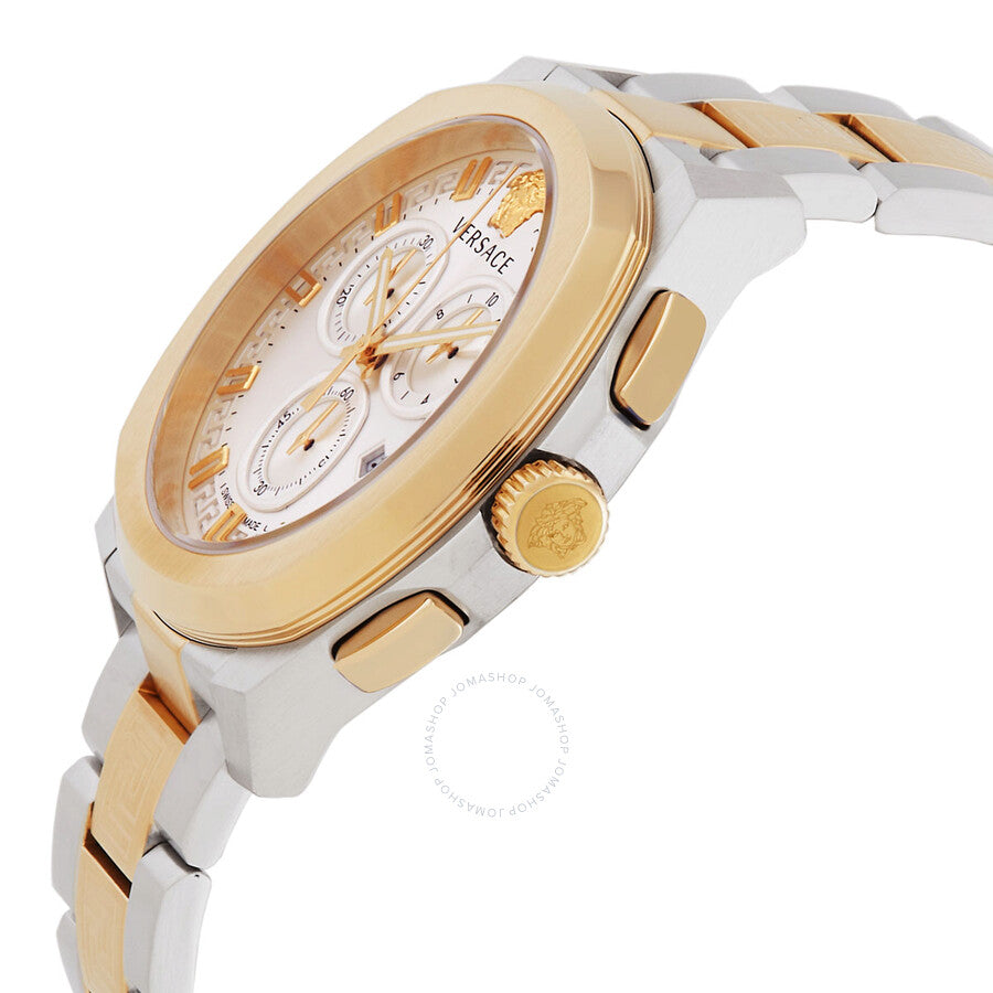 Versace Geo Chronograph Quartz Silver Dial Men's Watch VE7CA0823 - Dawson Watches #2