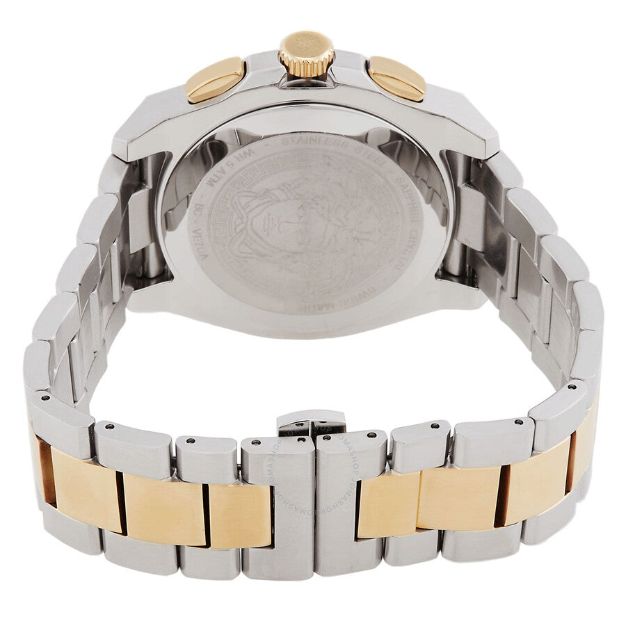Versace Geo Chronograph Quartz Silver Dial Men's Watch VE7CA0823 - Dawson Watches #3