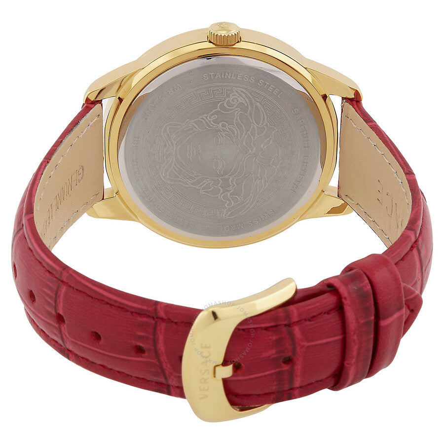 Versace Greca Signature Quartz Red Dial Ladies Watch VEVC00921 - Dawson Watches #3