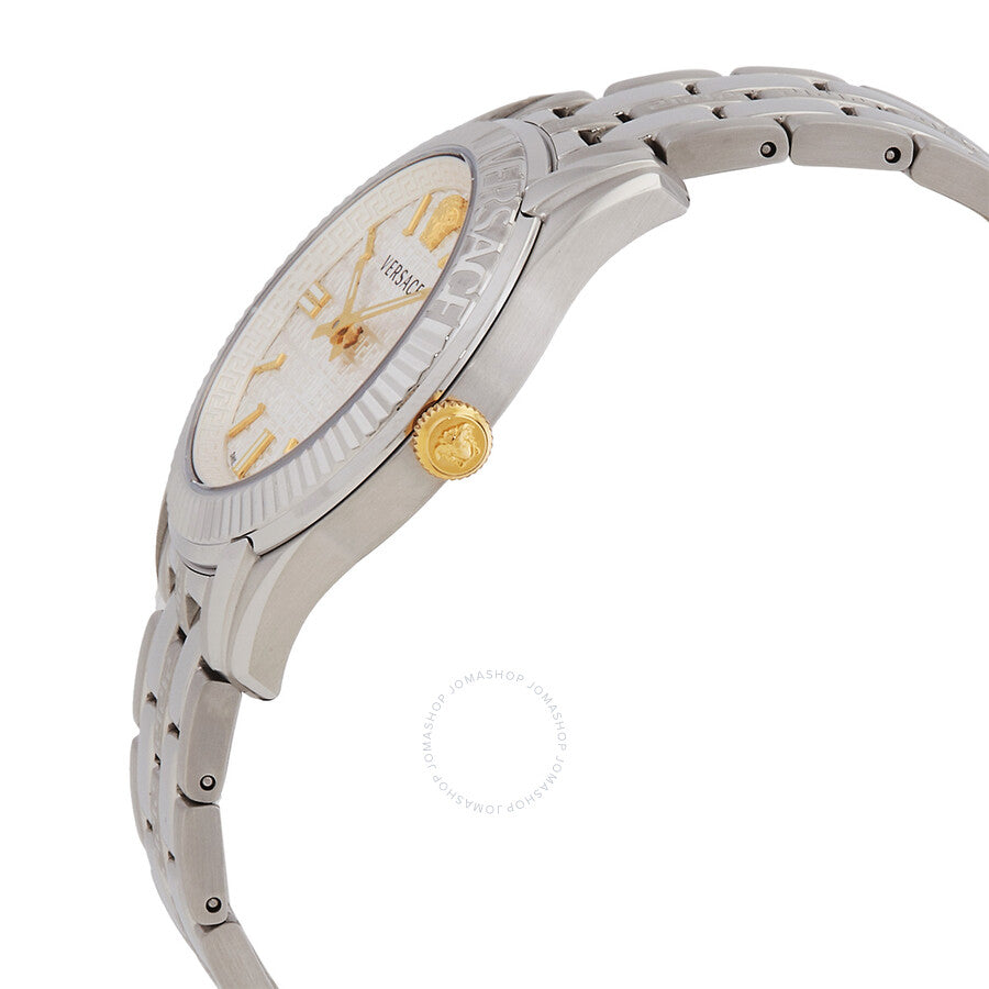 Versace Greca Time Quartz Silver Dial Ladies Watch VE6C00323 - Dawson Watches #2