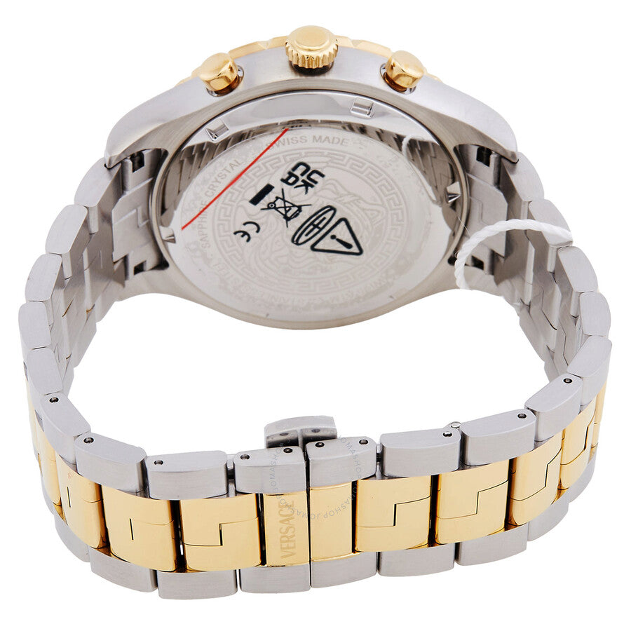 Versace Hellenyium Chronograph Quartz Green Dial Men's Watch VEPCA0524 - Dawson Watches #3