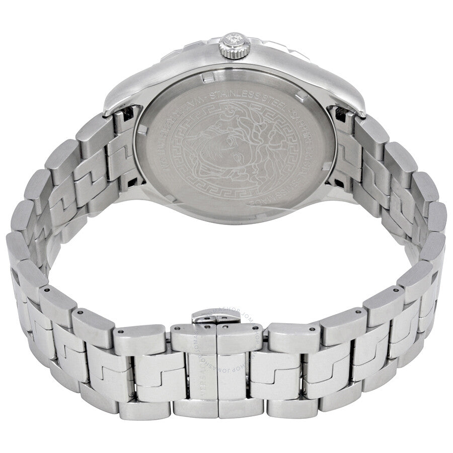 Versace Hellenyium GMT Blue Dial Men's Watch V1101 0015 - Dawson Watches #3