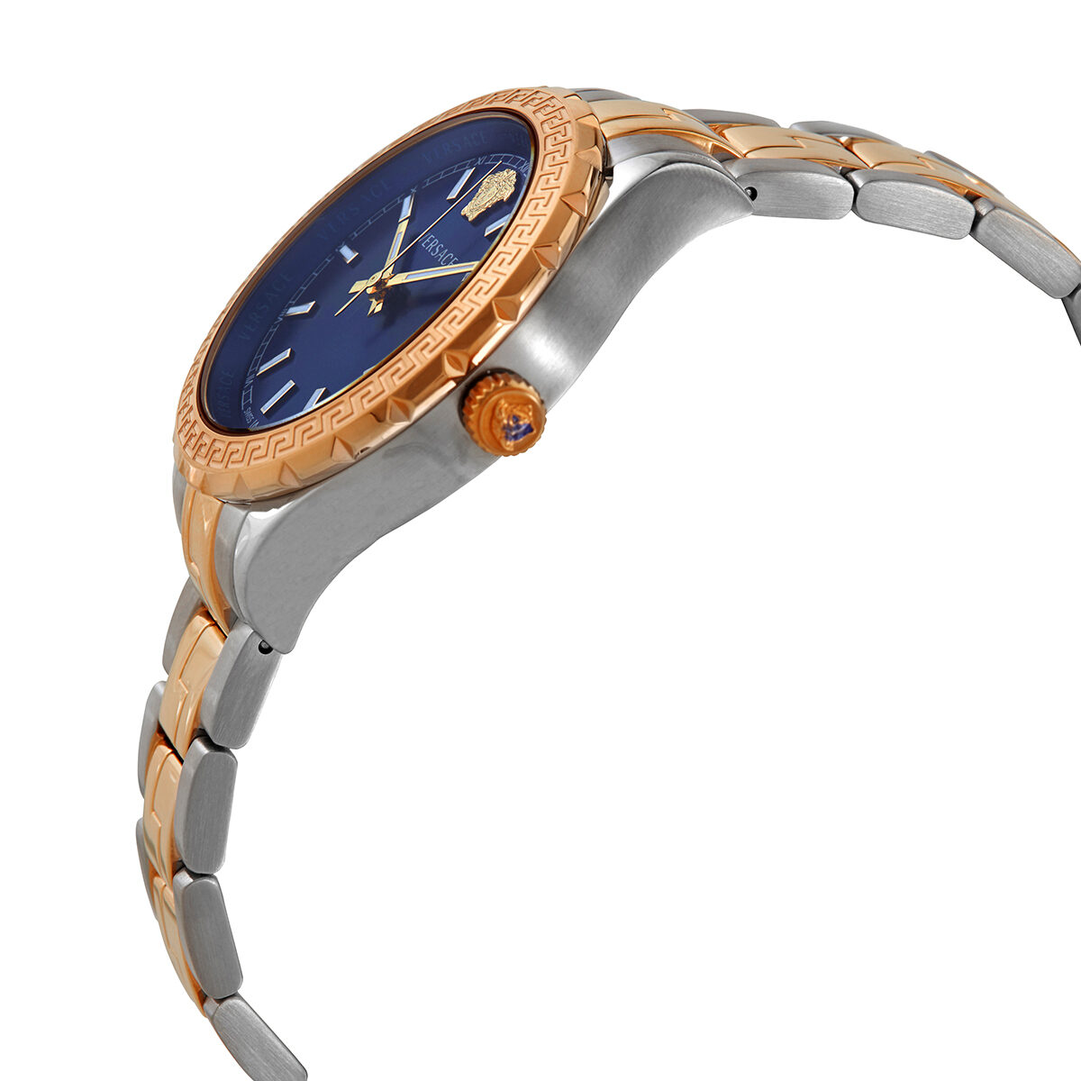 Versace Hellenyium Quartz Blue Dial Women's Watch - V12060017