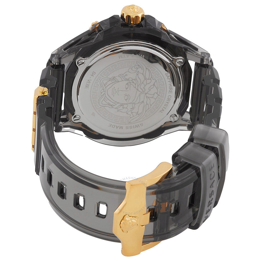 Versace Icon Quartz Black Dial Men's Watch VE6E00123 - Dawson Watches #3