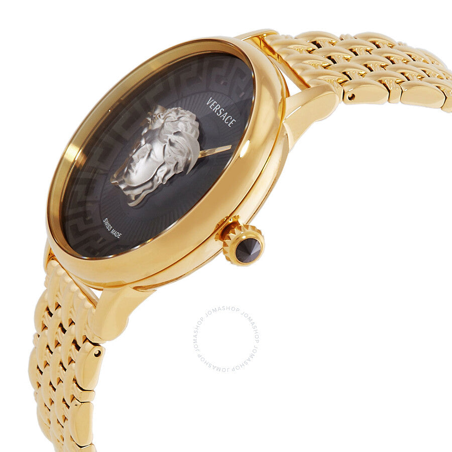 Versace Medusa Quartz Black Dial Ladies Watch VE6F00523 - Dawson Watches #2