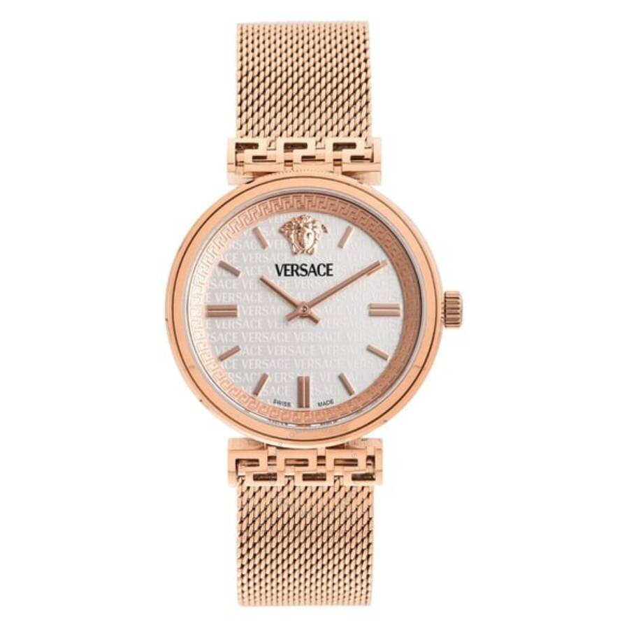 Versace Mythos Quartz Silver Dial Ladies Watch VETCA0624 - Dawson Watches