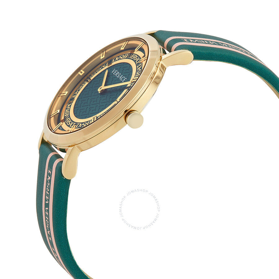 Versace New Generation Quartz Green Dial Ladies Watch VE3M00322 - Dawson Watches #2
