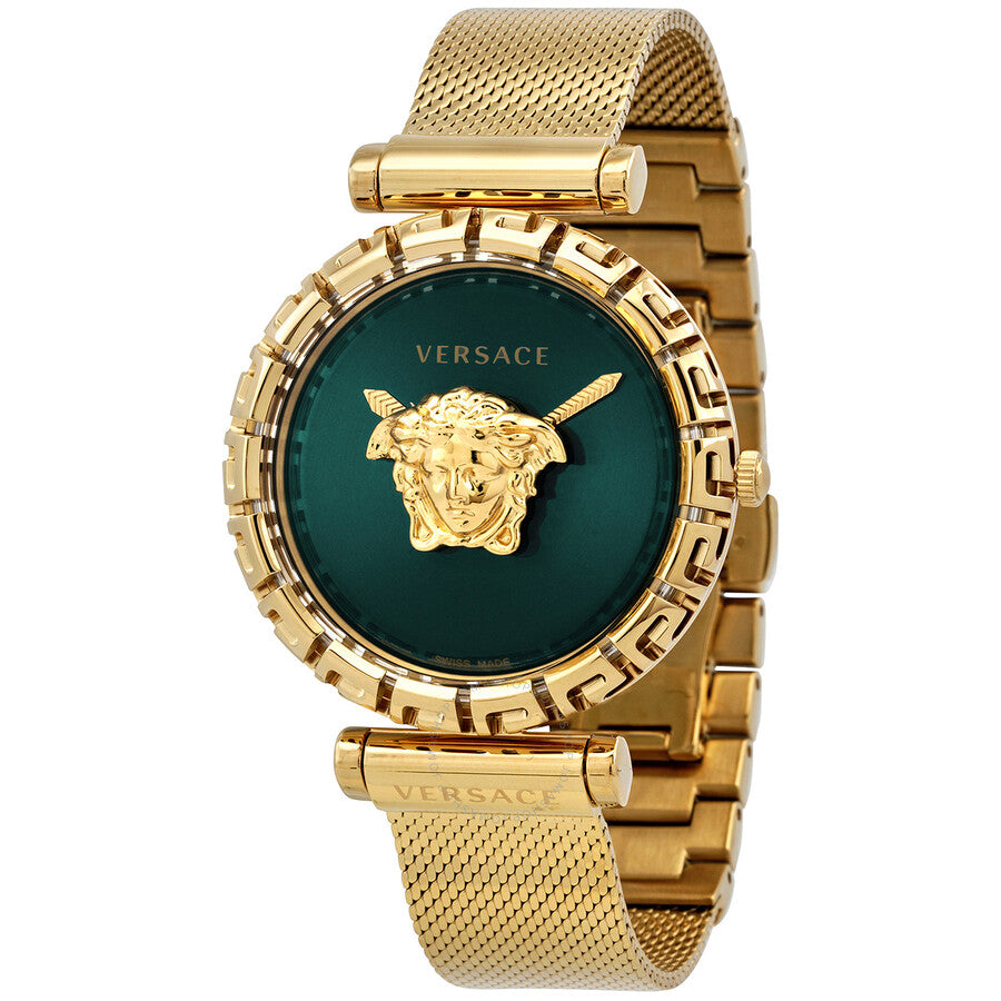 Versace Greca Green Dial Women's Watch VEDV00819 - Dawson Watches