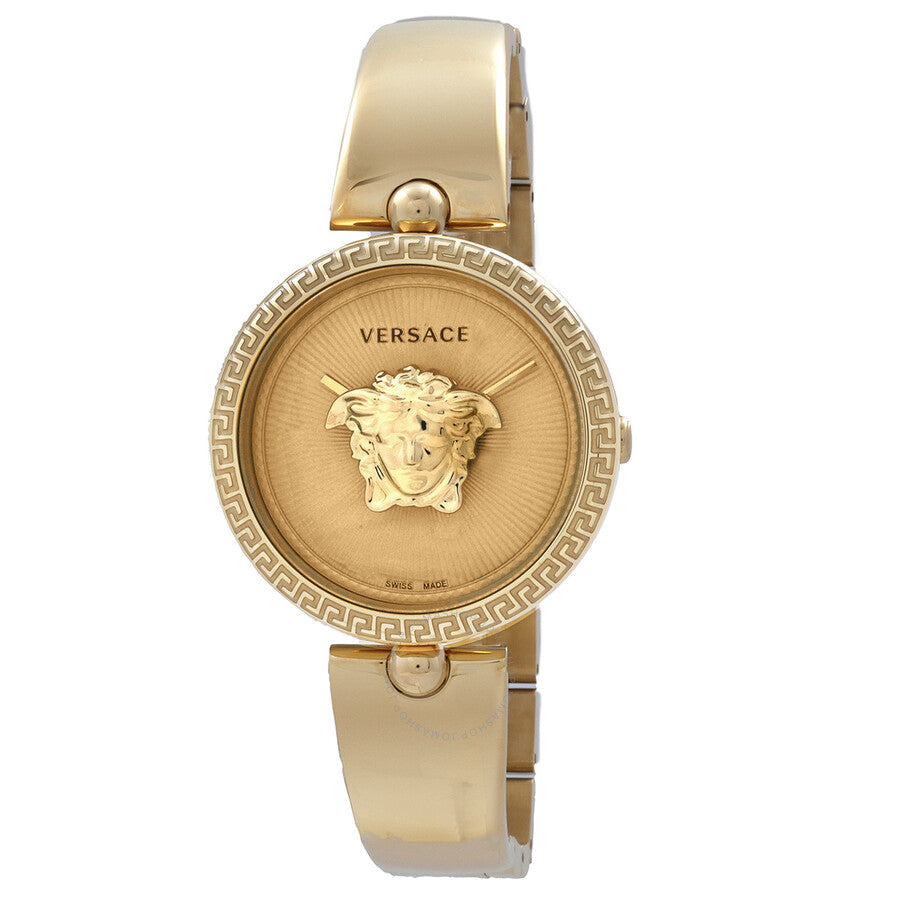 Versace Palazzo Empire Quartz Gold Dial Ladies Watch VECQ00618 - Dawson Watches