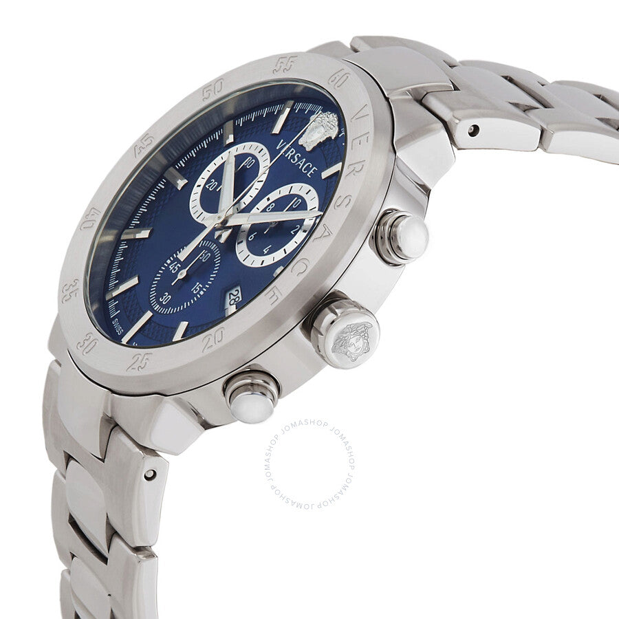 Versace Urban Mystique Chronograph Quartz Blue Dial Men's Watch VEPY00420 - Dawson Watches #2