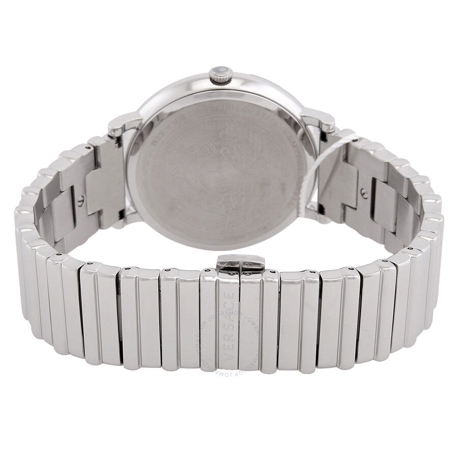 Versace V Circle Quartz Silver/White Dial Men's Watch VE81050 22 - Dawson Watches #3