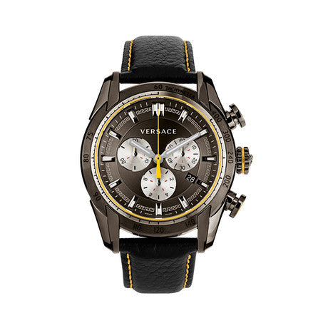 Versace V-Ray Chronograph Grey Dial Men's Watch VDB020014