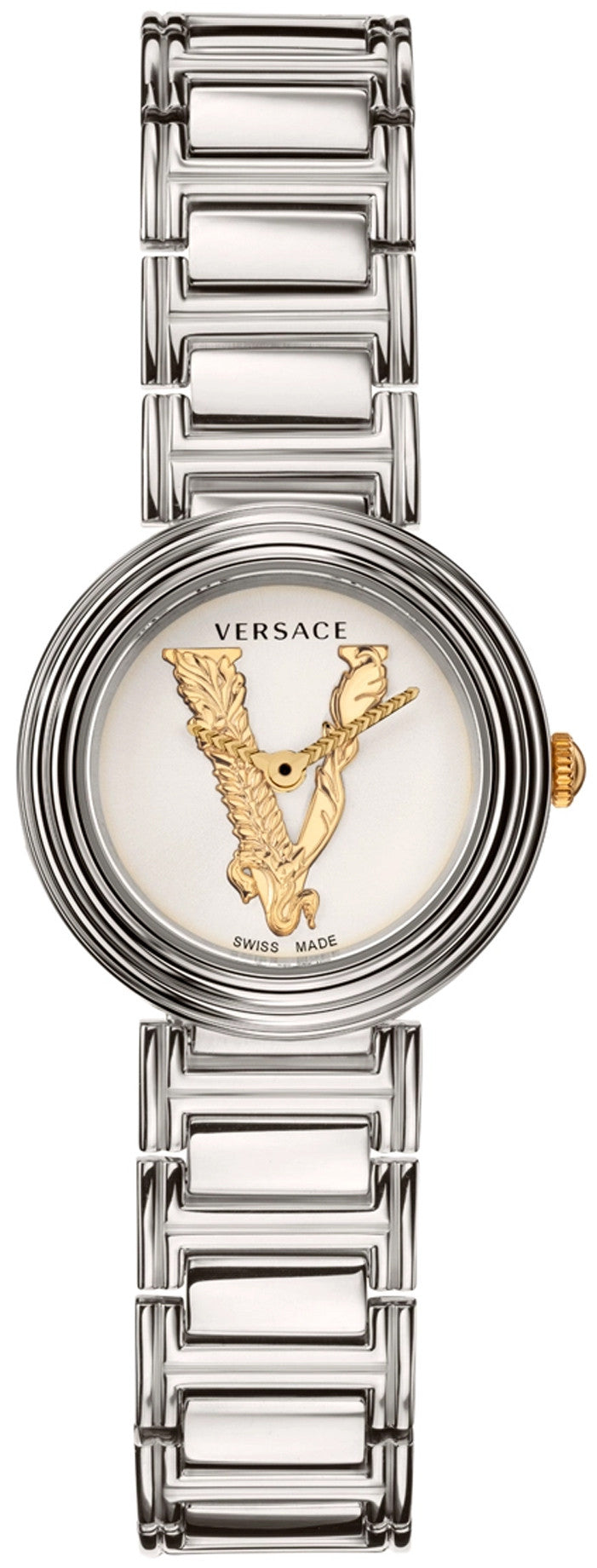 Versace Virtus Mini Silver Women's Watch VET300621 - Dawson Watches