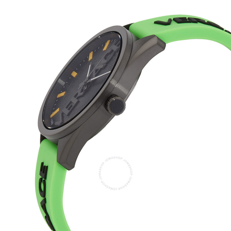 Versace V-Vertica Quartz Black Dial Watch VE3H00923 - Dawson Watches #2