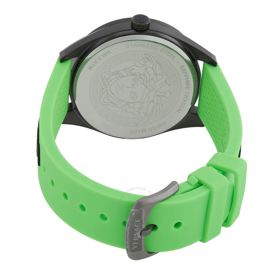 Versace V-Vertica Quartz Black Dial Watch VE3H00923 - Dawson Watches #3