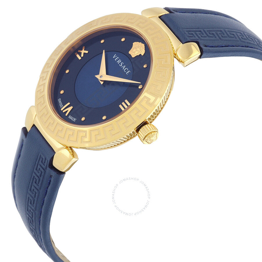 Versace Daphnis Quartz Blue Dial Ladies Watch V16040017 - Dawson Watches #2