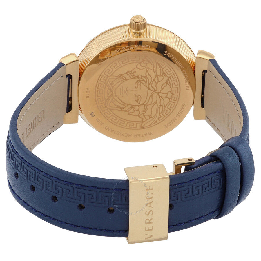 Versace Daphnis Quartz Blue Dial Ladies Watch V16040017 - Dawson Watches #3