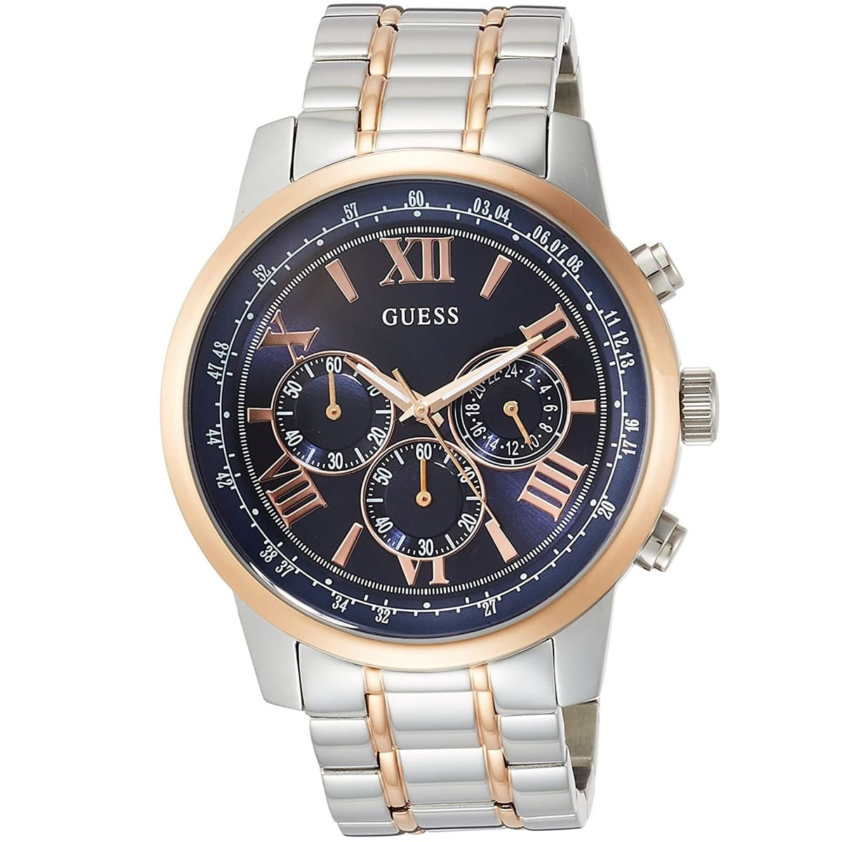 Guess Horizon Chronograph Silver Men's Watch W0379G7 - Dawson Watches