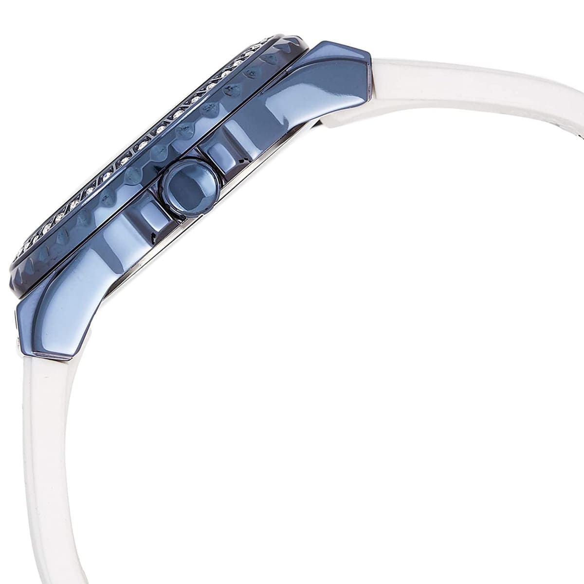 Guess Women White Analogu Silicone Band Women's Watch W0846L7 - Dawson Watches #2