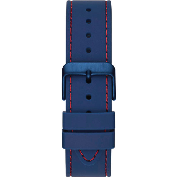 Guess Men's Blue Analog Silicone Band Men's Watch W1108G1 - Dawson Watches #3