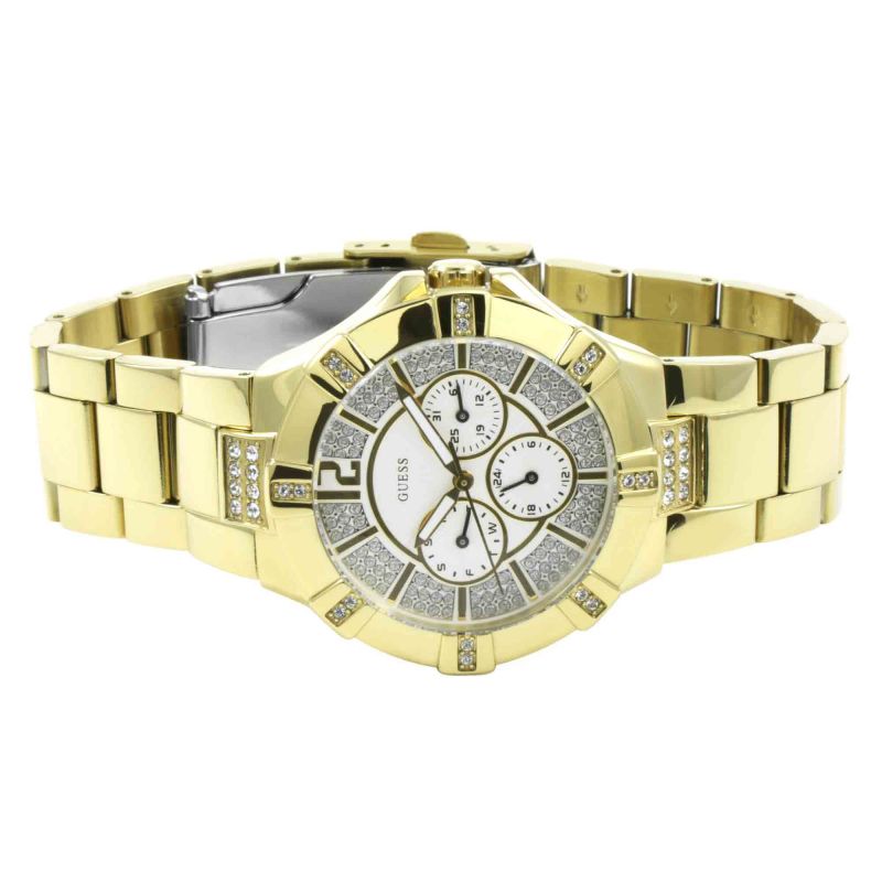 Guess Vista Diamond Champagne Dial Men's Watch W13573L1