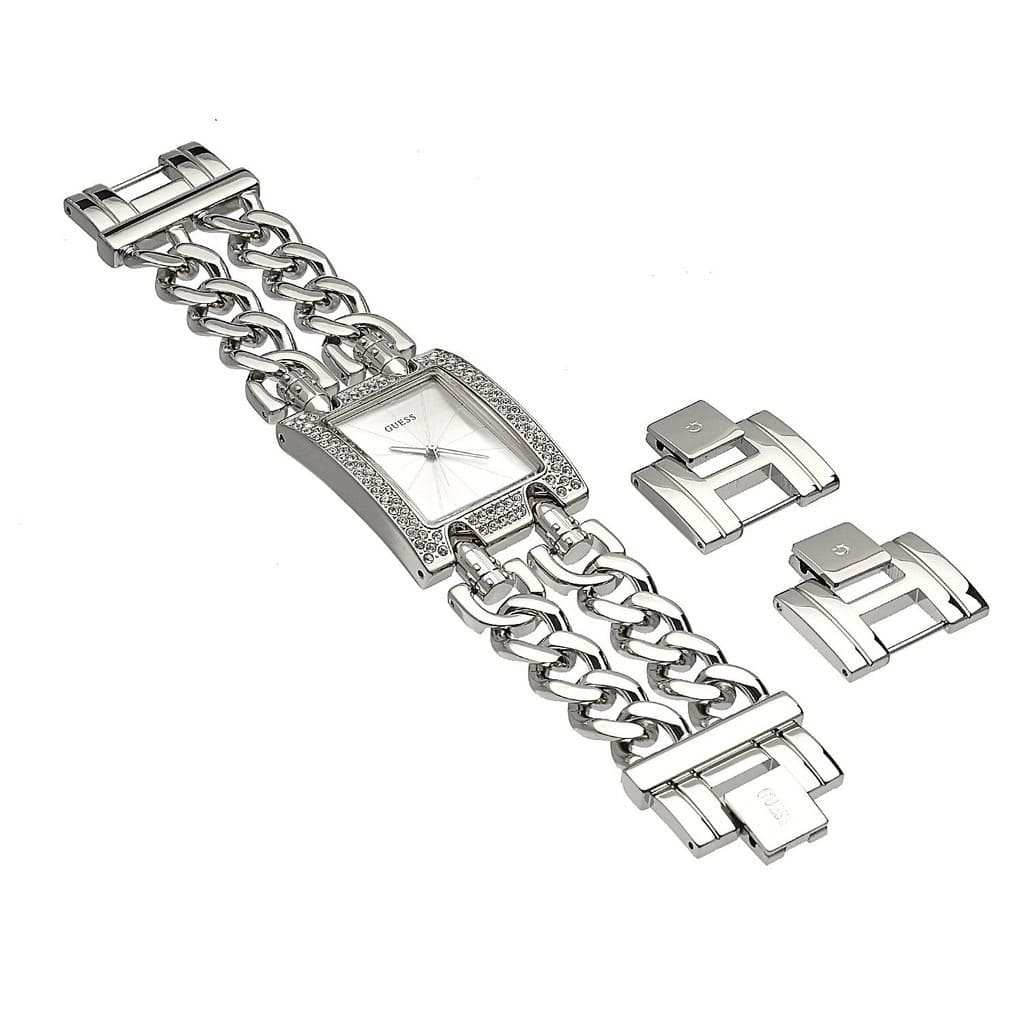 Guess Crystal Bezel Ladies Watch W95088L1