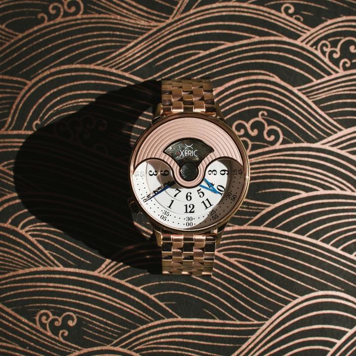 Xeric Limited Edition Evergraph Automatic SS Rose Gold Mechanical Watch - Dawson Watches