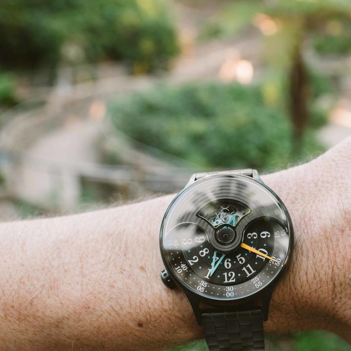 Xeric Watches Evergraph Automatic SS Limited Edition Black Watch